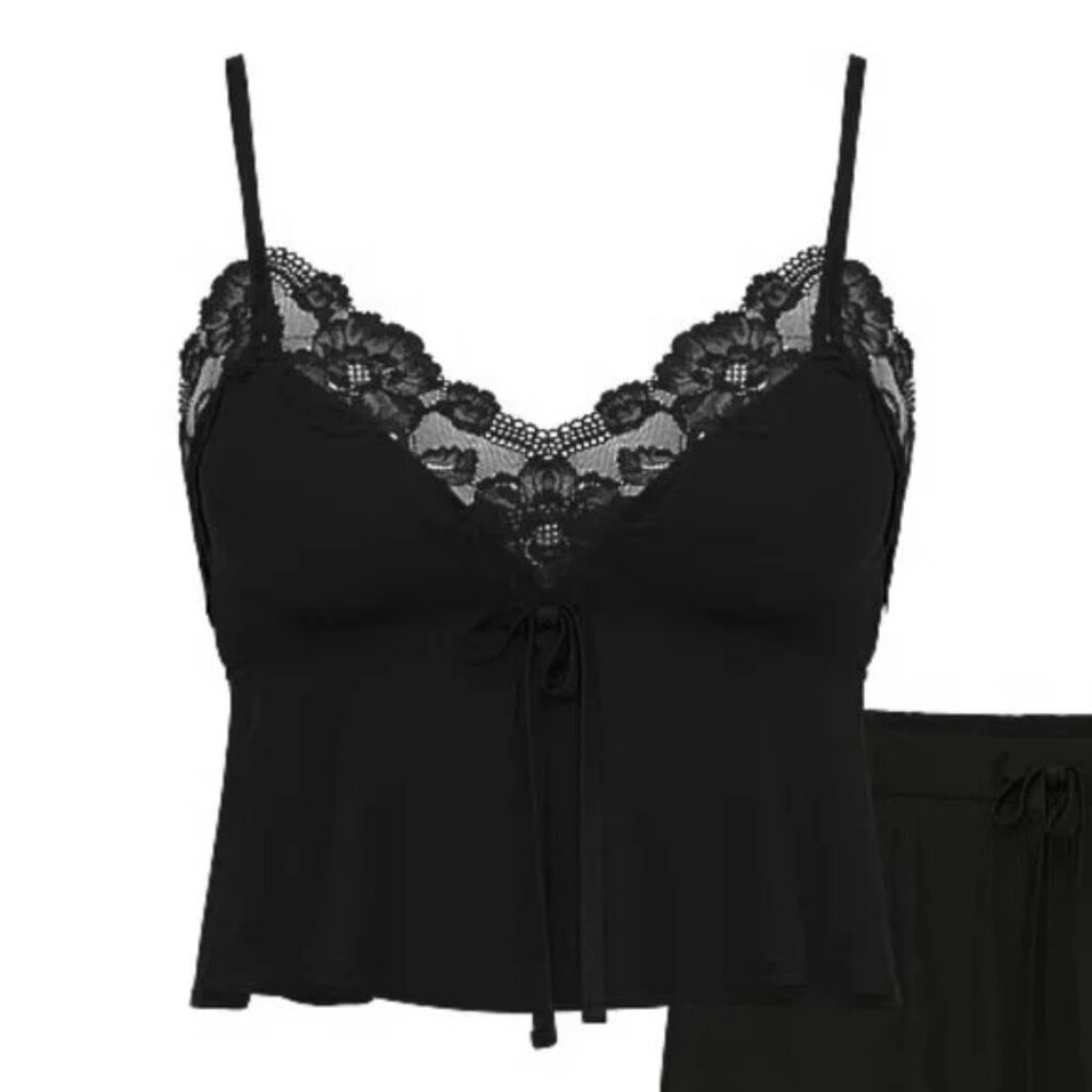 NEW! Victoria's Secret Modal Soft Lace-Trim Cami Size M